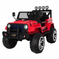 12V Electric Kids Ride On Jeep Street King Truck with Wheels Suspension